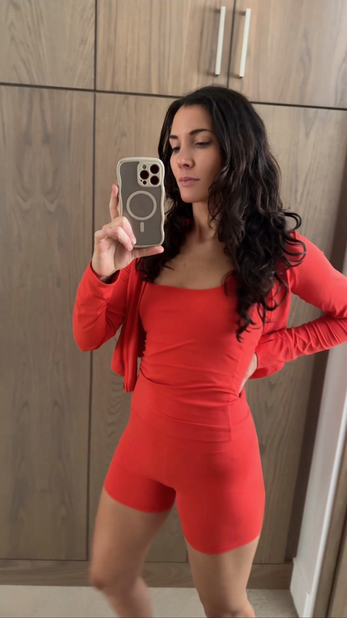 this Walmart set was such a good find ❤️
so flattering + buttery soft! 
also this color for spring 🤌🏻❤️ 
shorts $13, tank $15, jacket $22
TTS (wearing medium in all)


#LTKTravel #LTKSaleAlert #LTKfitnessgoals