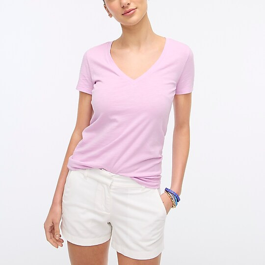 Vintage cotton V-neck tee | J.Crew Factory