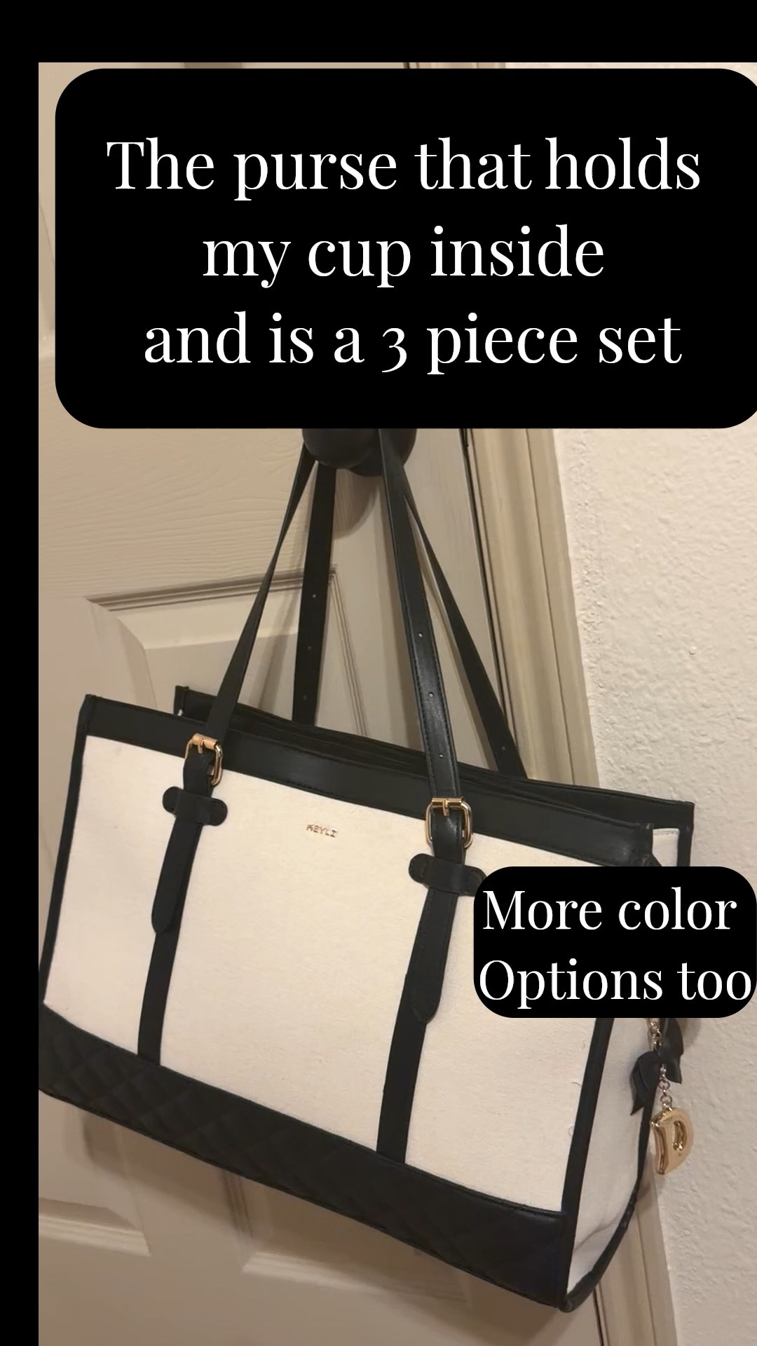 This 3-piece handbag set for women is the budget find I didn’t know I needed! It looks designer inspired but it’s actually under $40 and comes with multiple pieces for everyday use. The best part? It has a built-in tumbler holder, making it perfect for errands, travel days, work, or busy mom life when you’re carrying your favorite cup. If you love affordable handbags, neutral everyday purses, and functional tote bags for women, this one is such a good find. #LTKFindsUnder50 #AffordableHandbags #DesignerInspiredStyle #ToteBagForWomen #EverydayHandbag #BudgetFriendlyFashion #LTKStyle #AmazonFashionFinds #FunctionalFashion #NeutralStyleFinds

#LTKSpringSale