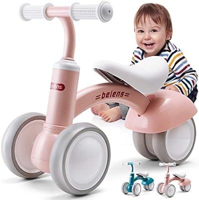 beiens Upgraded Large Baby Balance Bikes, Baby Bicycle for 1 Year Old, Toddler Bike Riding Toys f... | Amazon (US)