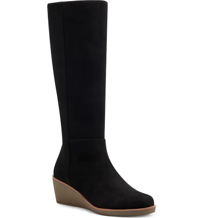 Brenna Knee High Wedge Boot (Women) | Nordstrom