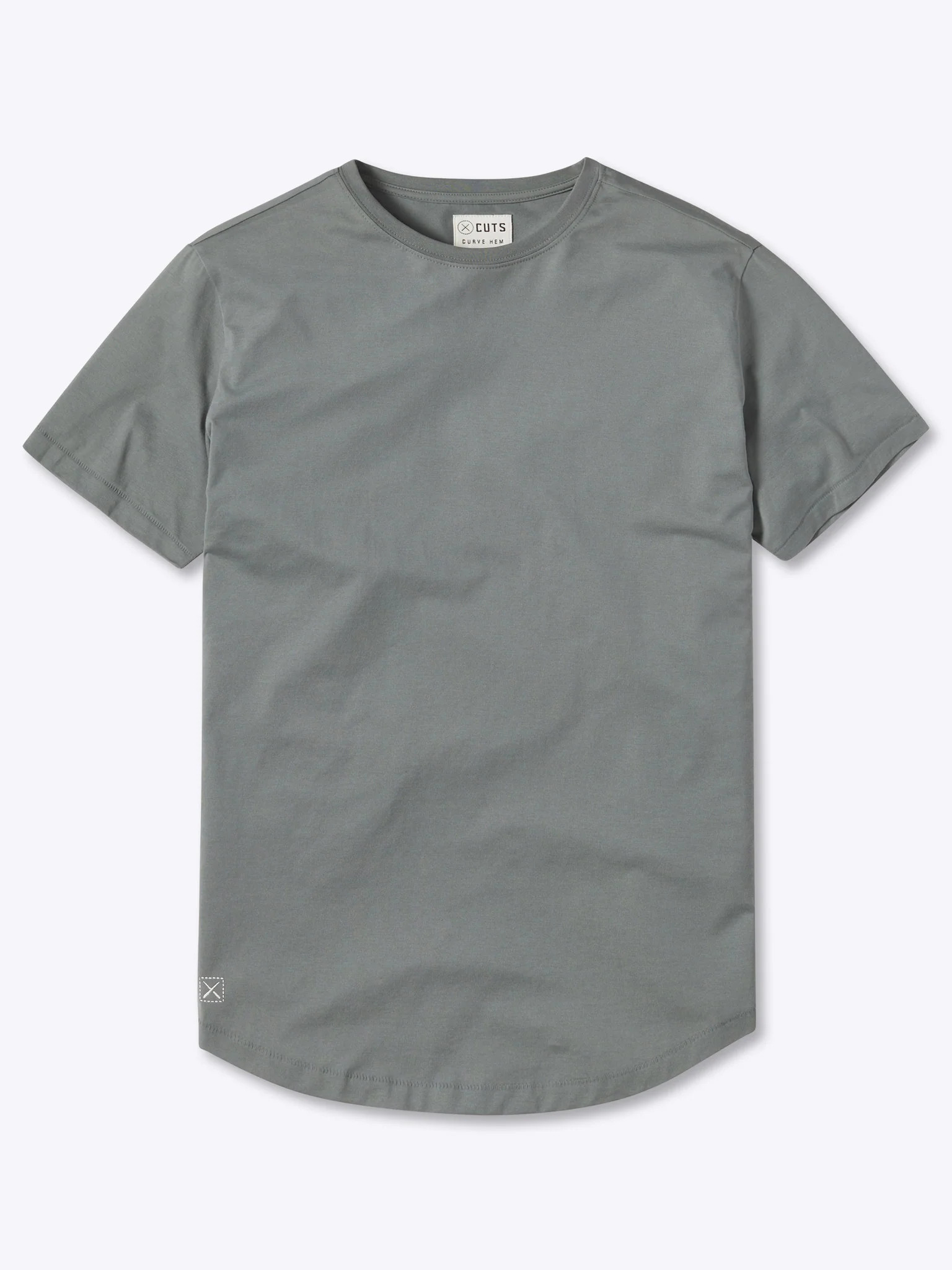 Pima Curve-Hem Tee | Cuts Clothing