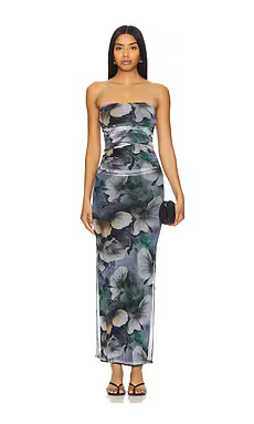 MORE TO COME Sammie Maxi Dress in Blue Floral from Revolve.com | Revolve Clothing (Global)