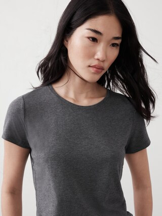 Timeless Crew-Neck T-Shirt | Banana Republic Factory