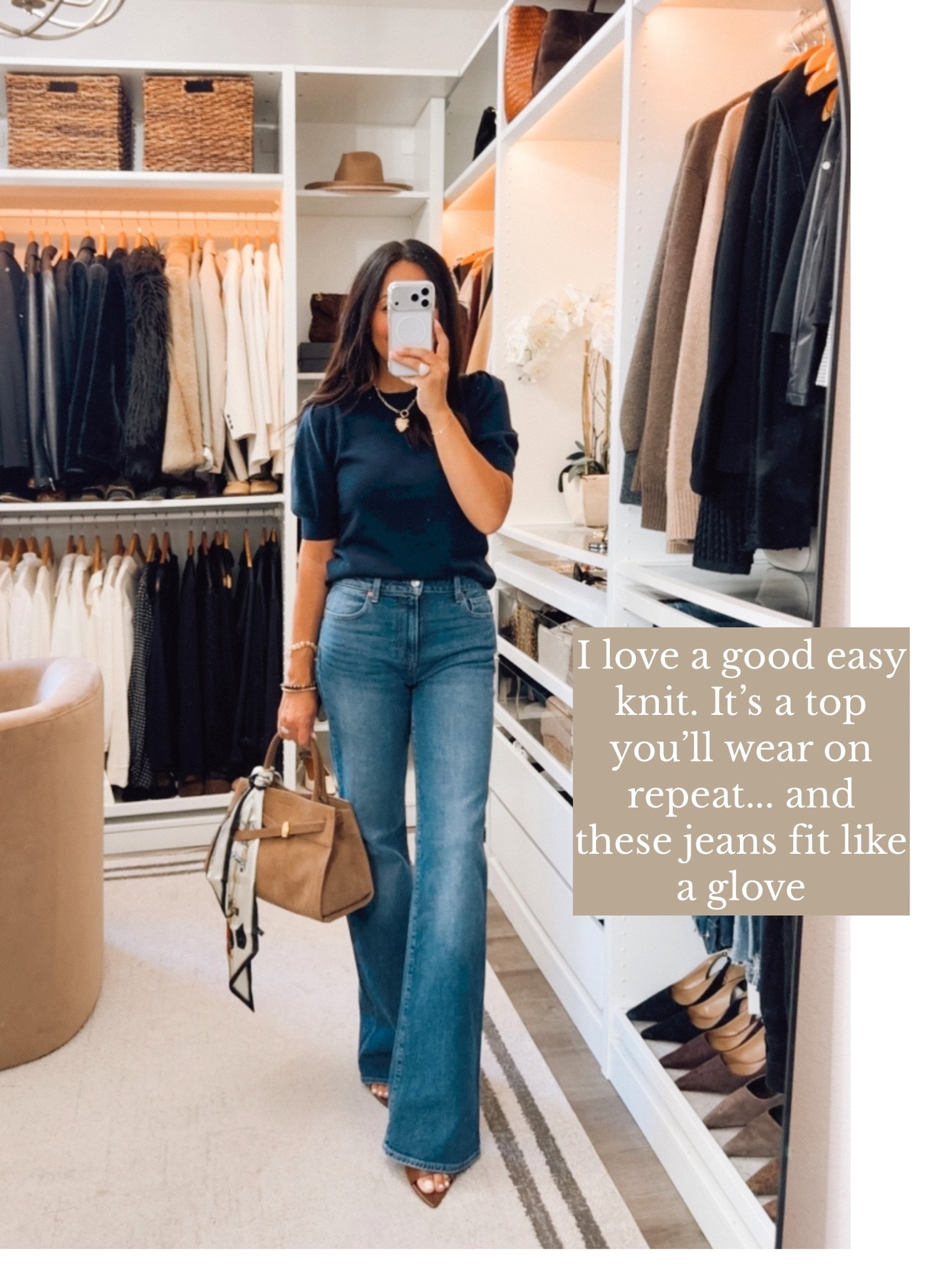 Knit and jeans best sellers!  Back in stock ⭐️ fit TTS

#LTKOver40 #LTKootd