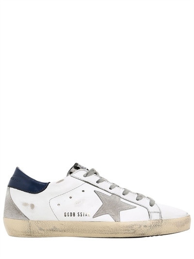 GOLDEN GOOSE DELUXE BRAND - 20MM SUPER STAR PONYSKIN TONGUE SNEAKERS - LUISAVIAROMA | Luisaviaroma