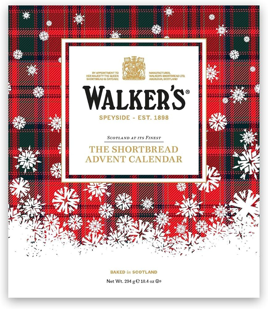 Walker’s 2023 Advent Calendar with Shortbread Cookies from Scotland - 28 Count (10.4 oz) - Limi... | Amazon (US)