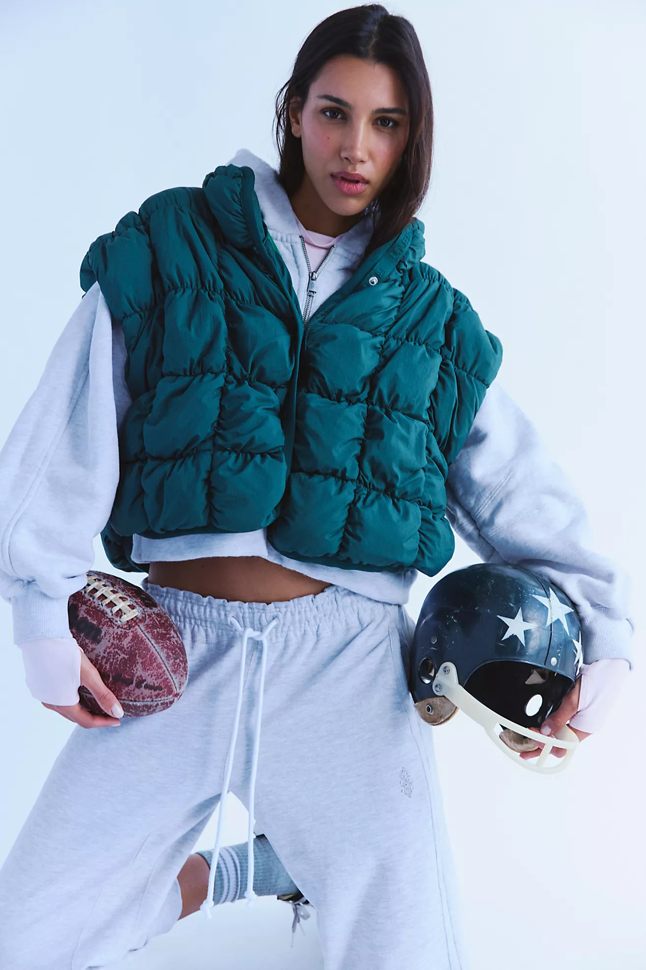 Wind Cheater Quilted Wrap | Free People (Global - UK&FR Excluded)