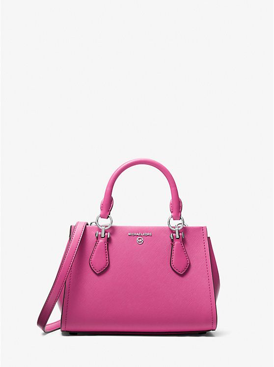 Marilyn Small Saffiano Leather Crossbody Bag | Michael Kors | Michael Kors US