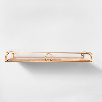 Decorative Wall Shelf Gold - Opalhouse™ | Target