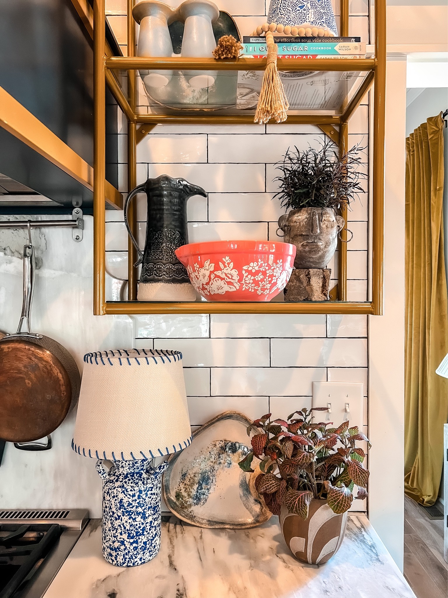 Styled all of the cute new @walmart pieces I got for our kitchen ♥️ #ad #Walmart 

#LTKstyletip #LTKunder100 #LTKhome