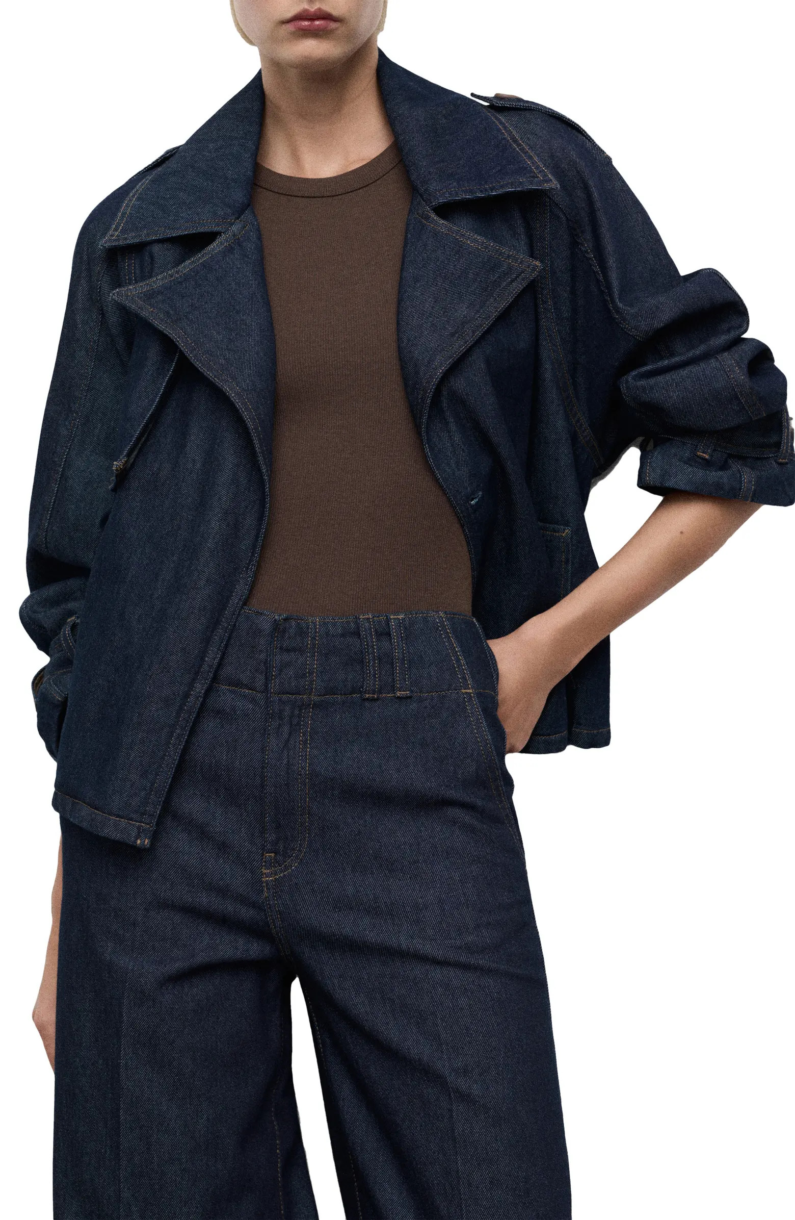 Denim Trench Jacket | Nordstrom