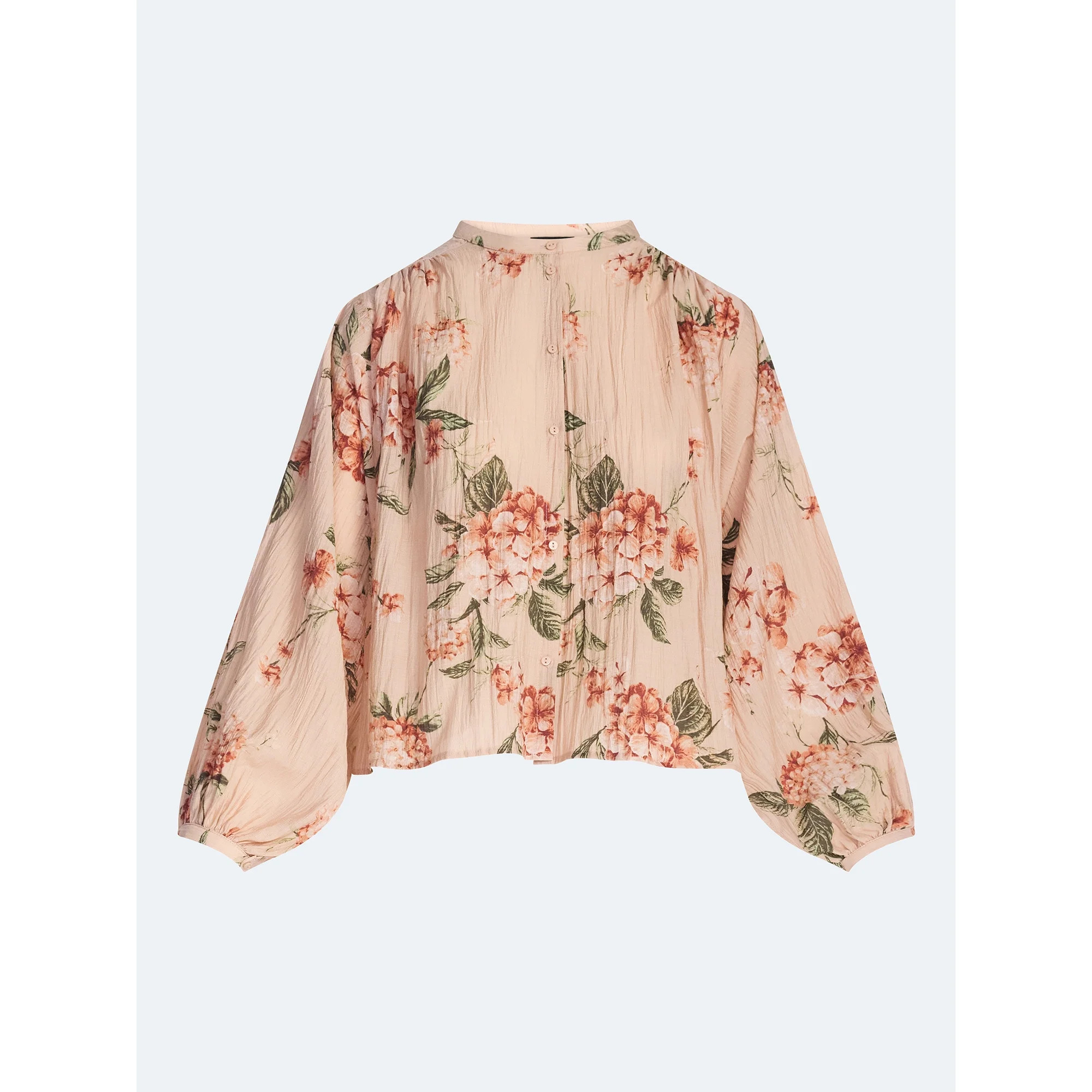 Scoop Women’s Blouson Sleeve Shirt, Sizes XS-4X | Walmart (US)