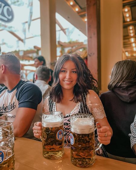📍Oktoberfest, Munich, Germany

I ordered my drindl off Amazon because this was a last minute trip planned. I’d recommend getting a nice one online and keeping it as a keepsake! 

#LTKtravel