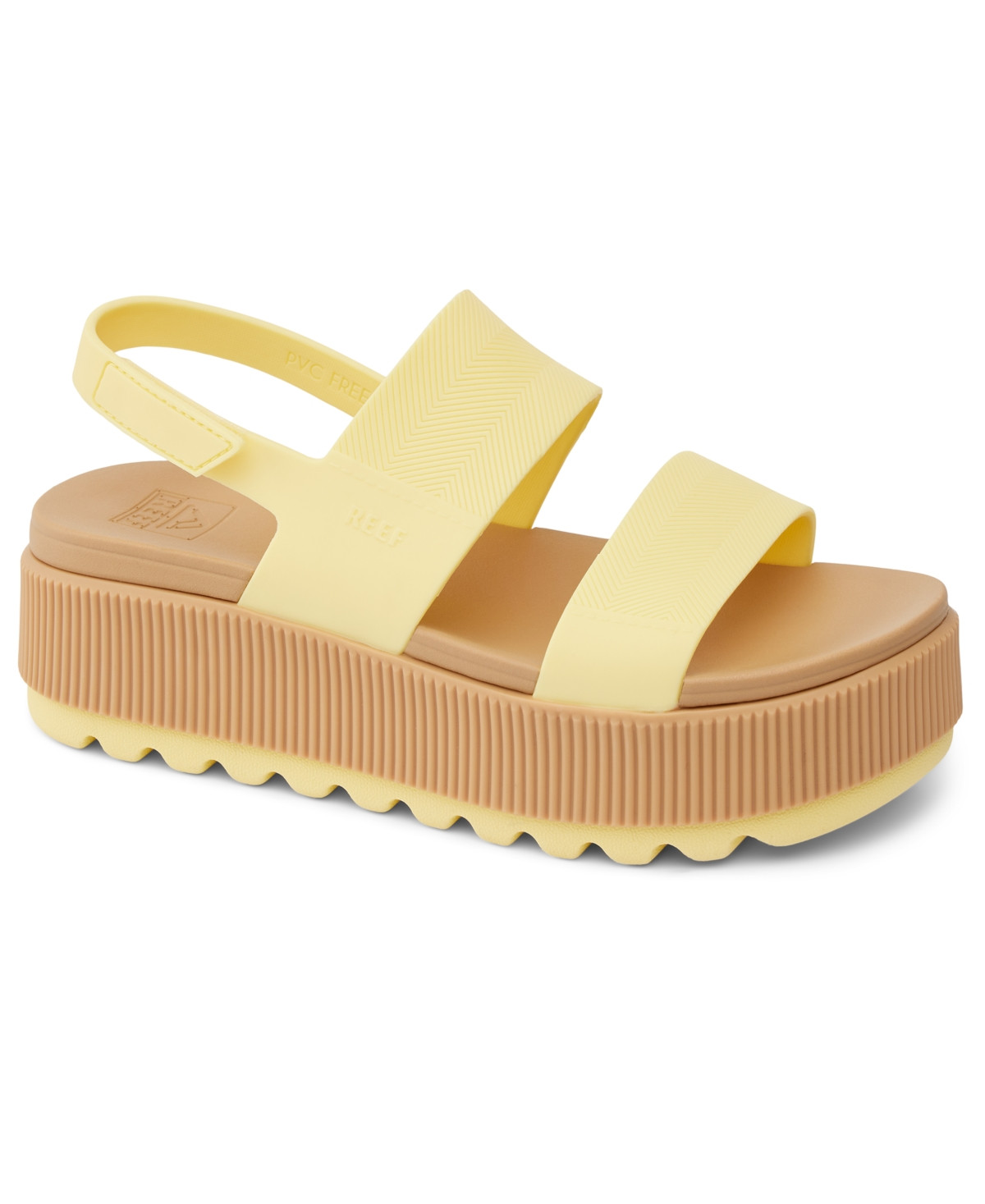 Reef Women's Water Vista Higher Round Toe Hanging Flips - Yellow | Macy's