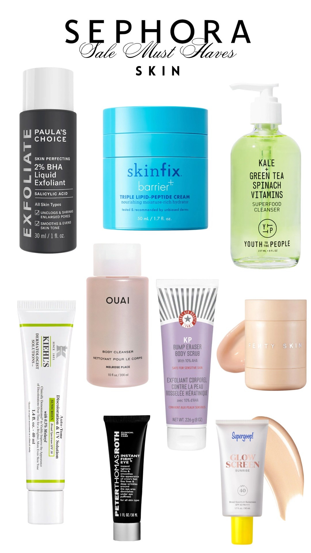 Must have skincare for the Sephora Sale ✨💅🫧

#LTKSaleAlert #LTKBeauty #LTKFindsUnder50