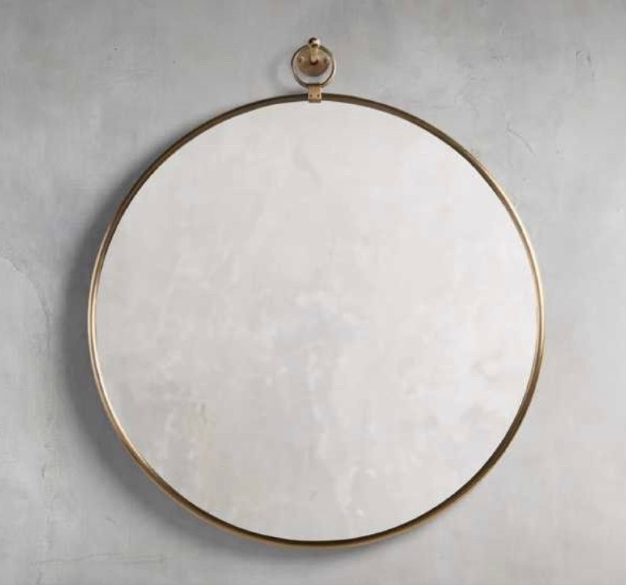 Son’s 36” brass bathroom mirror!

#LTKhome