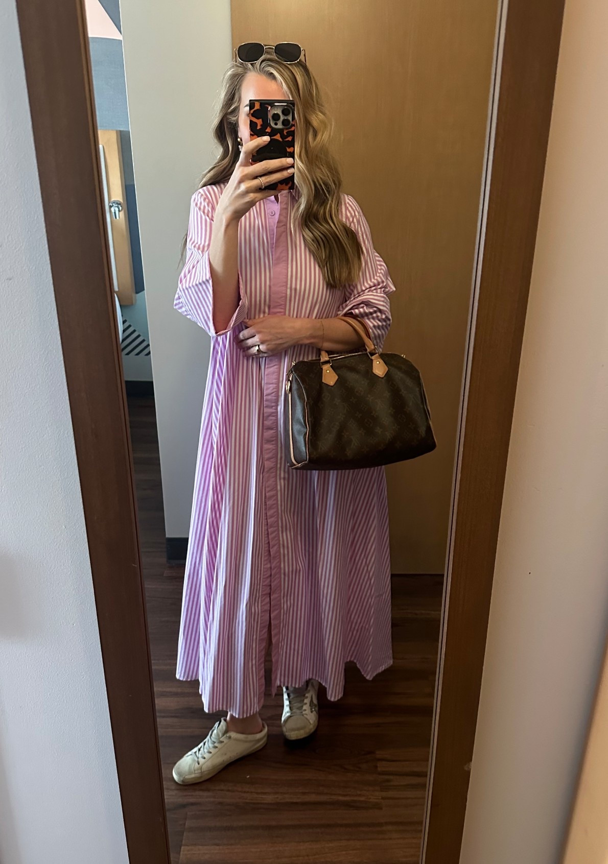 OOTD for a casual dinner with my college bestie and B. 🩷

The dress is no longer available but I linked a similar one! 

#LTKootd