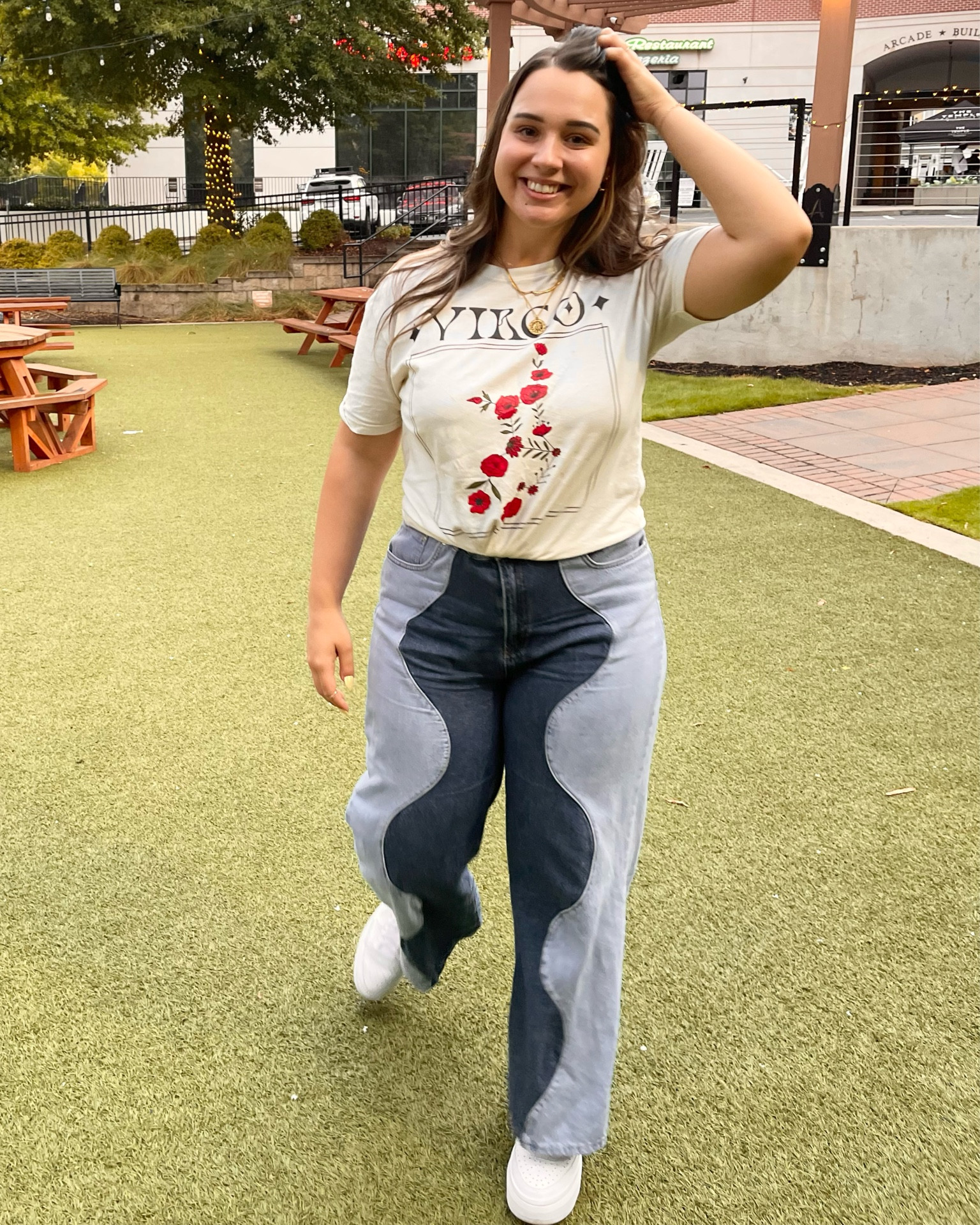 This was such a fun outfit 💖✌️💫✨🌻

I’ve had this tee from Etsy for years and I still love it!

Jeans are from my Nuuly box but I linked similar ones below! If you want the EXACT jeans, I can give you my Nuuly code for $20 off 🤩💸

Midsize style, midsize fashion, Etsy finds, Virgo tee, astrology theme, fun jeans, fun outfits, hippie inspired 

#LTKmidsize #LTKunder50 #LTKFind