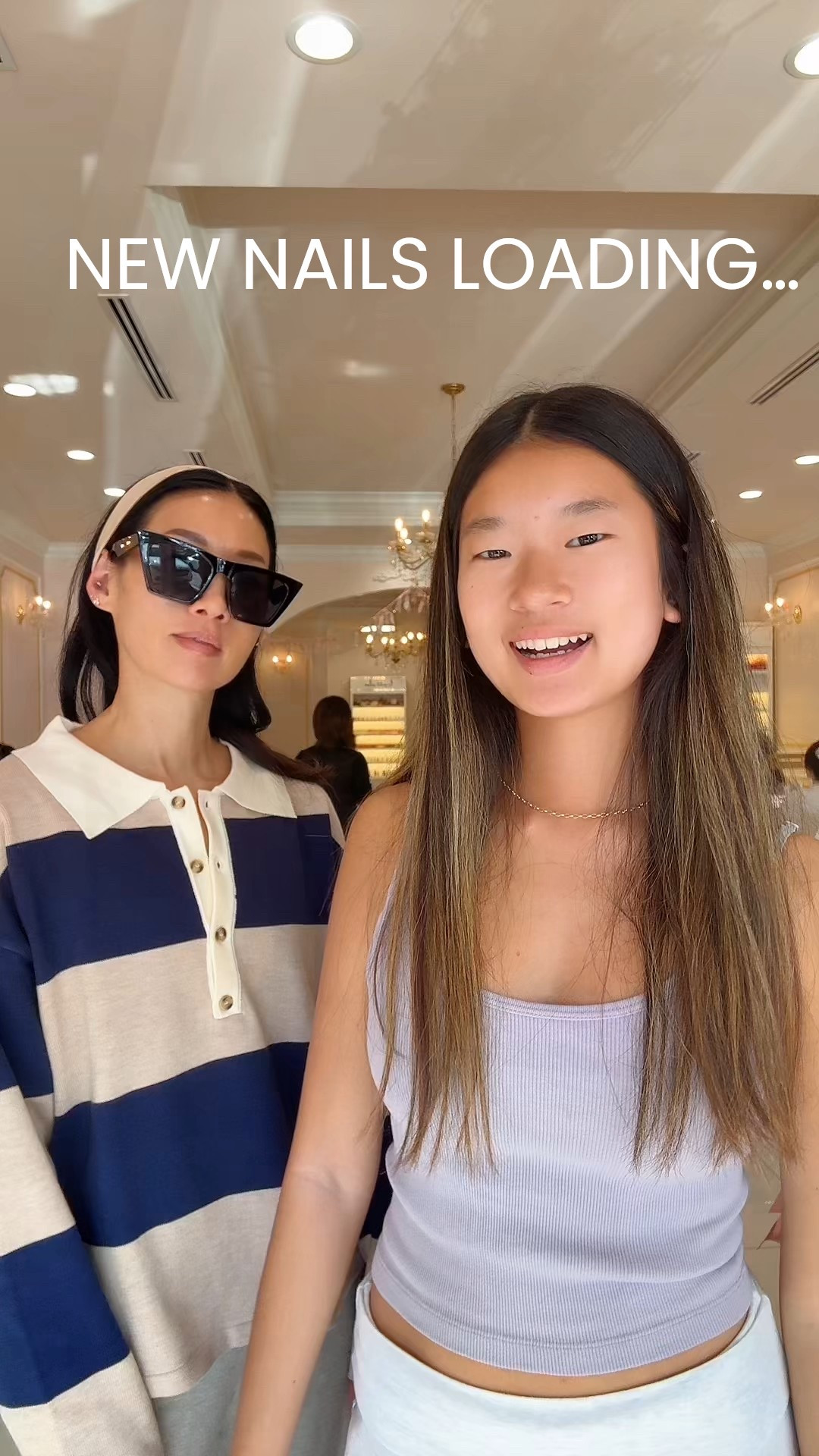 Mommy and teen nail day - French tip with design for her and milky white for me.

Shop both of our looks below! 

#LTKmomlife #LTKFindsUnder50 #LTKSaleAlert