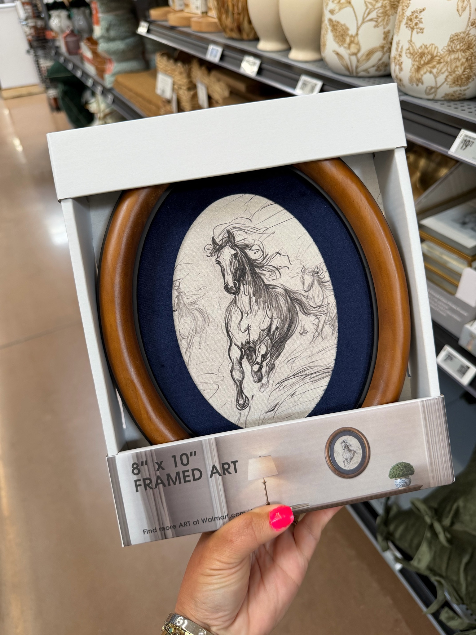Cutest Pottery Barn inspired are from Walmart! The mat & frame alone are darling!  

 #LTKHome