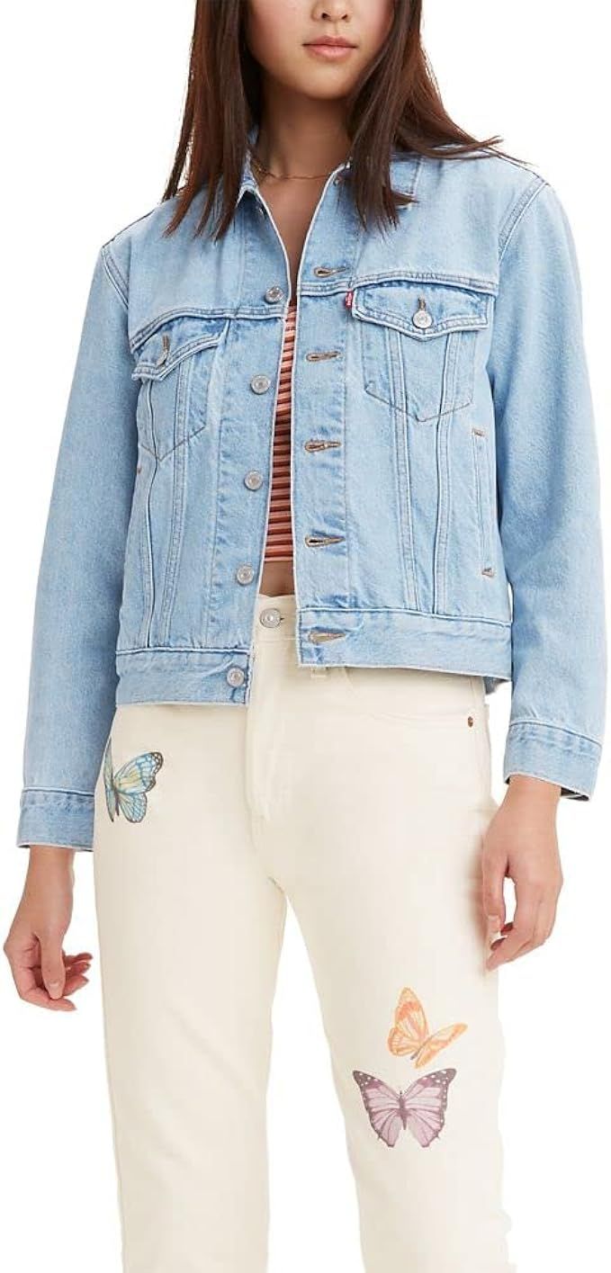 Levi's Women's Ex-Boyfriend Trucker Jacket (Also Available in Plus) | Amazon (US)