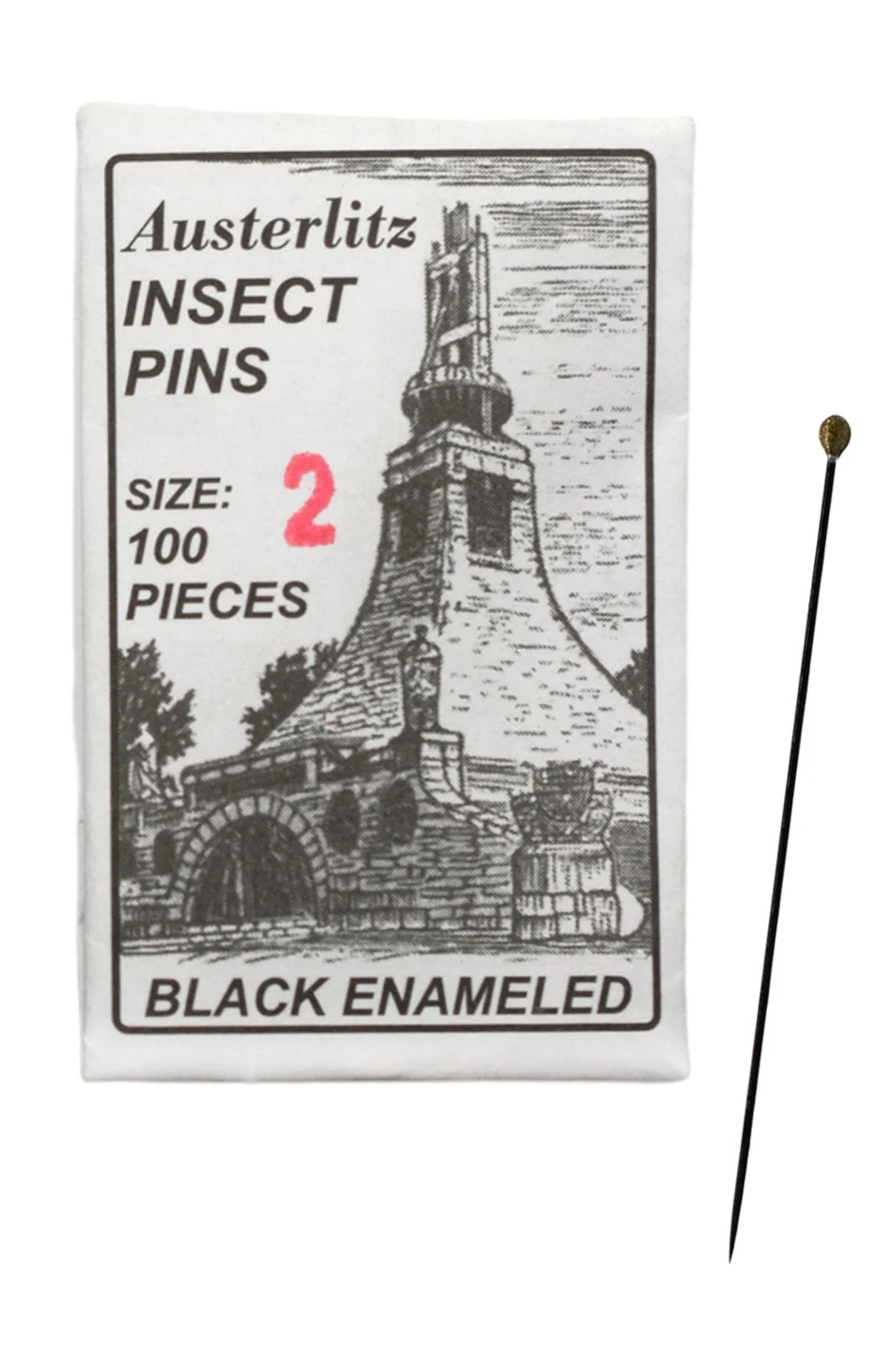 100PK Premium Insect Entomology Dissection Pins, Size 2 - Museum Grade | Walmart (US)