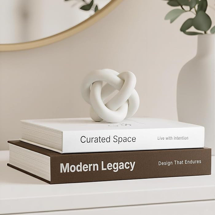 Decorative Faux Book Box with Hidden Storage - Fake Books for Decoration, Aesthetic Coffee Table ... | Amazon (US)