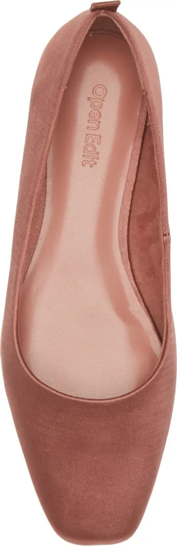 Lennox Square Toe Flat (Women) | Nordstrom