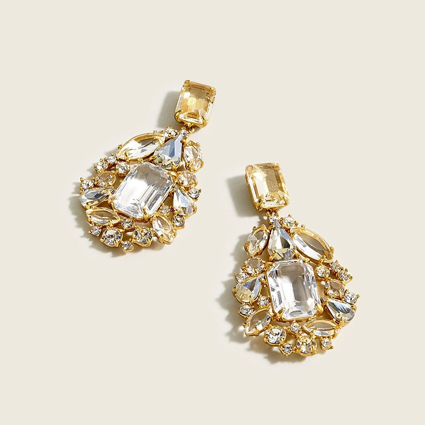 Cluster drop stone earrings | J. Crew US