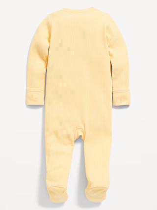 2-Way-Zip Sleep &amp; Play Footed One-Piece for Baby | Old Navy | Old Navy (US)