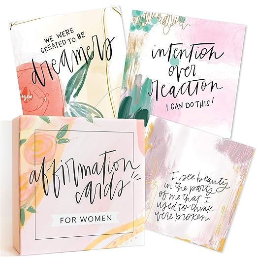 Paper Peony Press Affirmation Cards for Women: Beautifully Illustrated Inspirational Cards with P... | Amazon (US)
