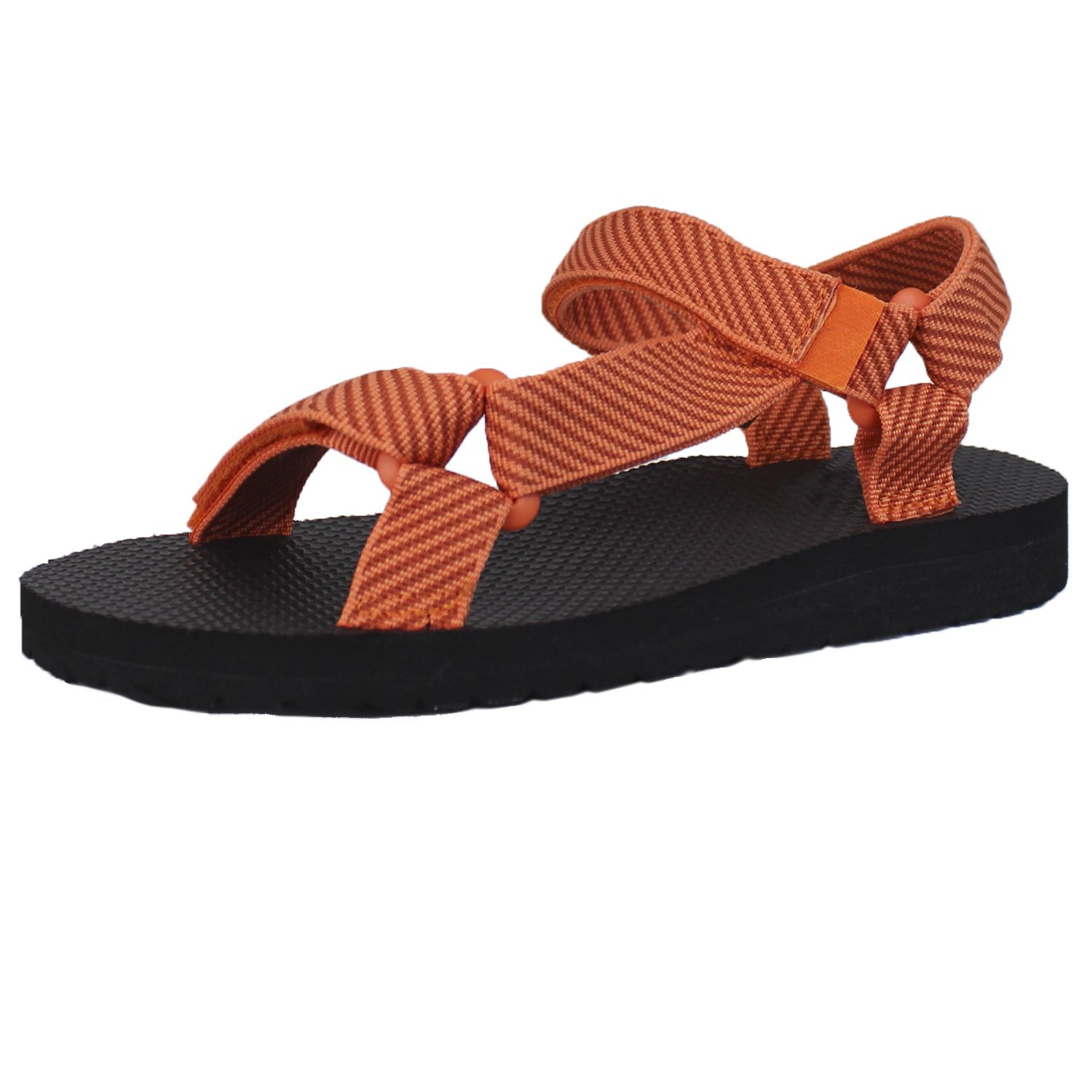 Women's Open Toe Slide Flat EVA Foam Hook and Loop Sandal | Walmart (US)