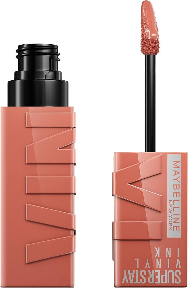 Maybelline Super Stay Vinyl Ink Longwear No-Budge Liquid Lipcolor Makeup, Highly Pigmented Color ... | Amazon (US)
