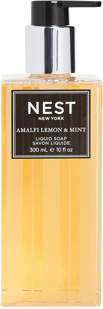 NEST Fragrances Amalfi Lemon & Mint Liquid Hand Soap 10 Ounce | Amazon (US)