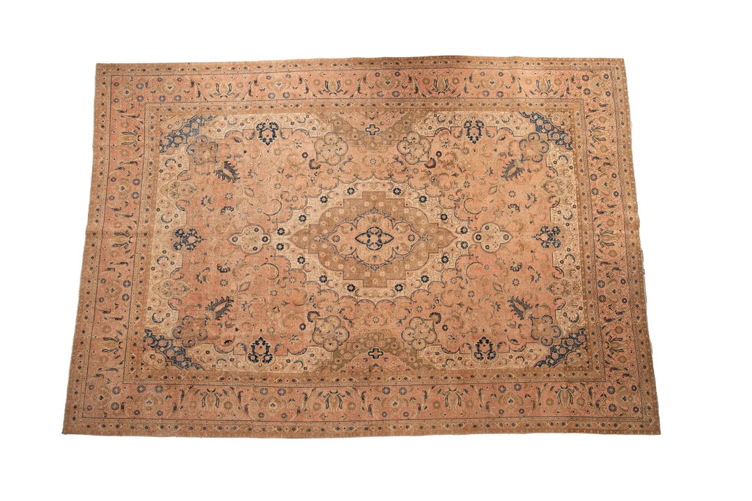 Oversize Pink Rug, Traditional Rug, Sustainable Area Rug, Turkish Large Rug, Vintage Rug, 11.1x15... | Etsy (US)