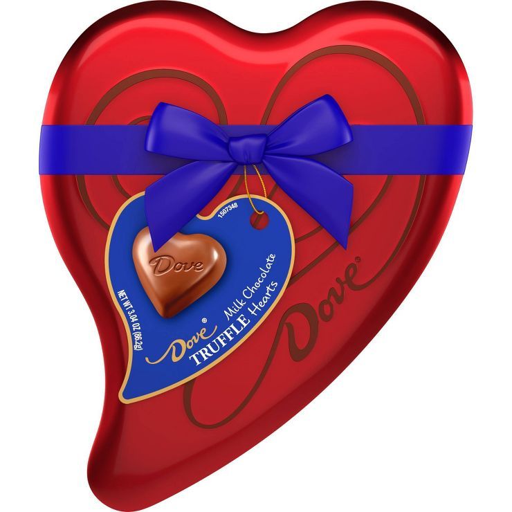 Dove Valentine's Milk Chocolate Truffle Hearts - 3.04oz | Target
