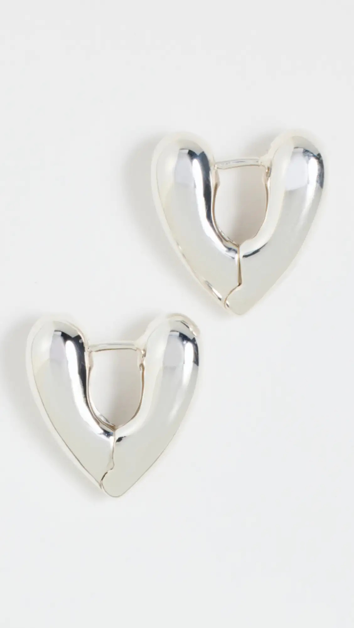 Annika Inez Small Heart Hoops | Shopbop | Shopbop