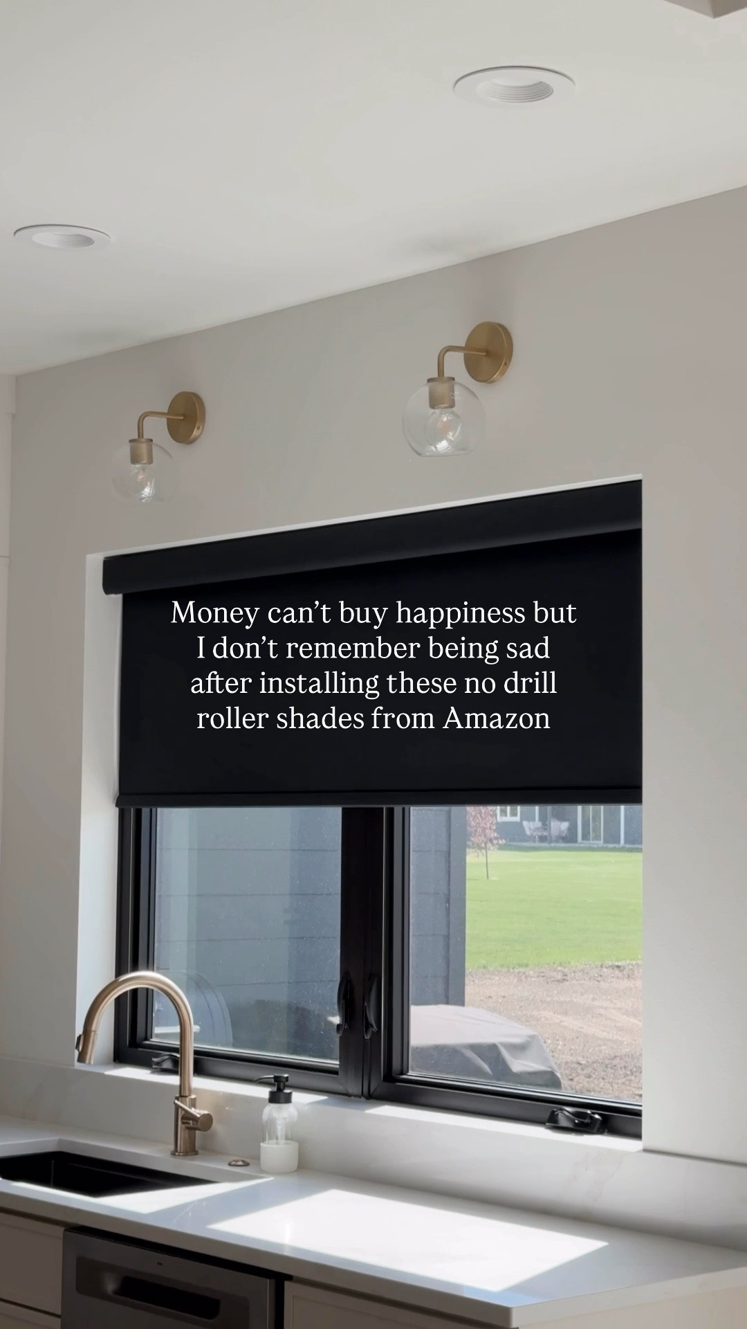 I wanted a house with a lot of windows and natural light but it sure can be bright… these roller shades from @amazon are so easy to install with NO drilling!! Love the modern and simple look too 🖤

#LTKSaleAlert #LTKHome
