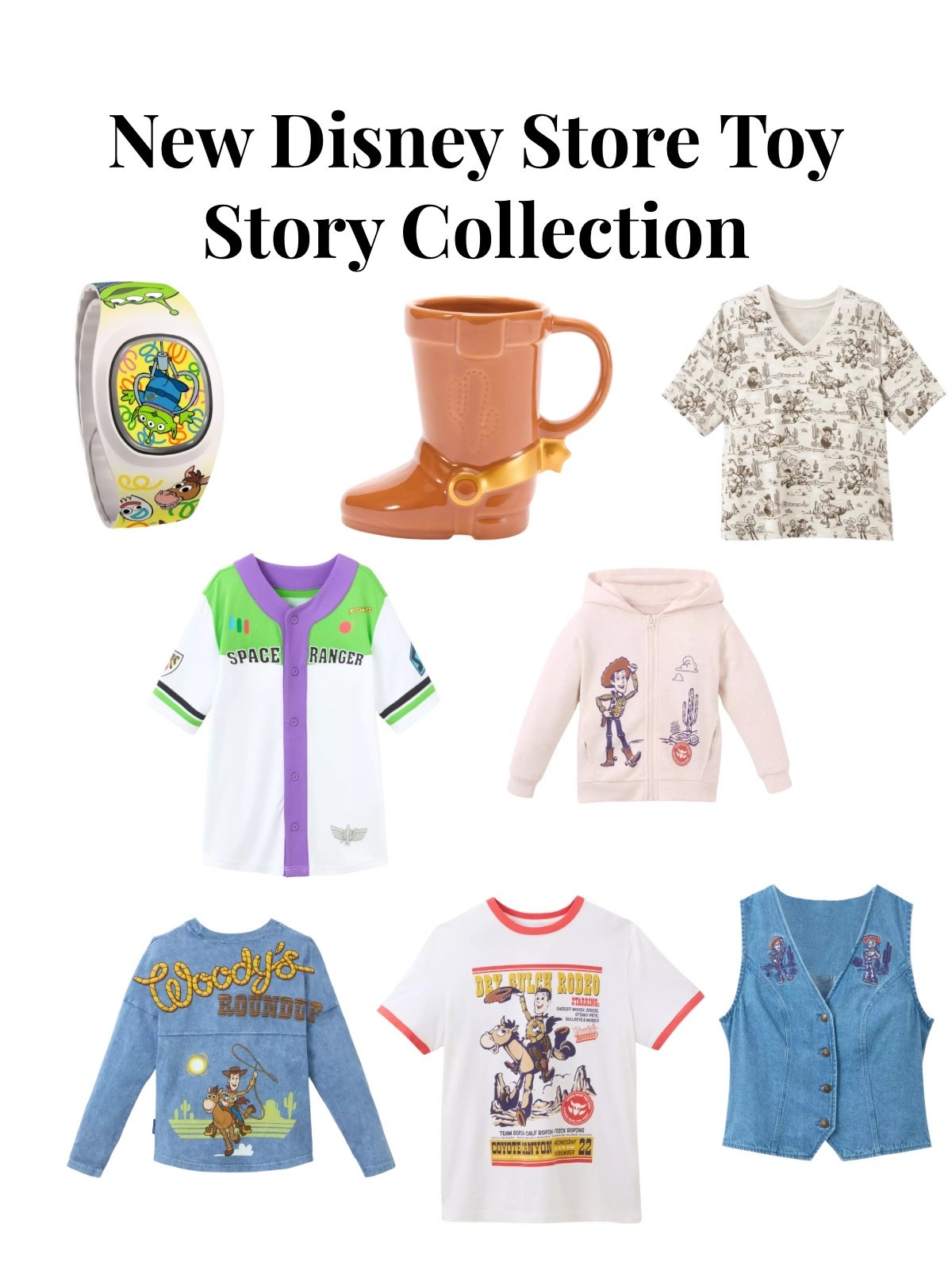 New Toy Story collection from Disney Store with tees, a mug of Woody’s boot, a Magic Band, and more!

#LTKootd #LTKgrwm #LTKTravel