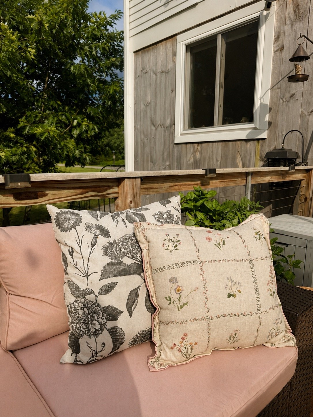 Outdoor pillows. Outdoor decor. Floral decor. hydrangea decor. Peony decor. ￼￼

#LTKdayinmylife #LTKHome #LTKSeasonal
