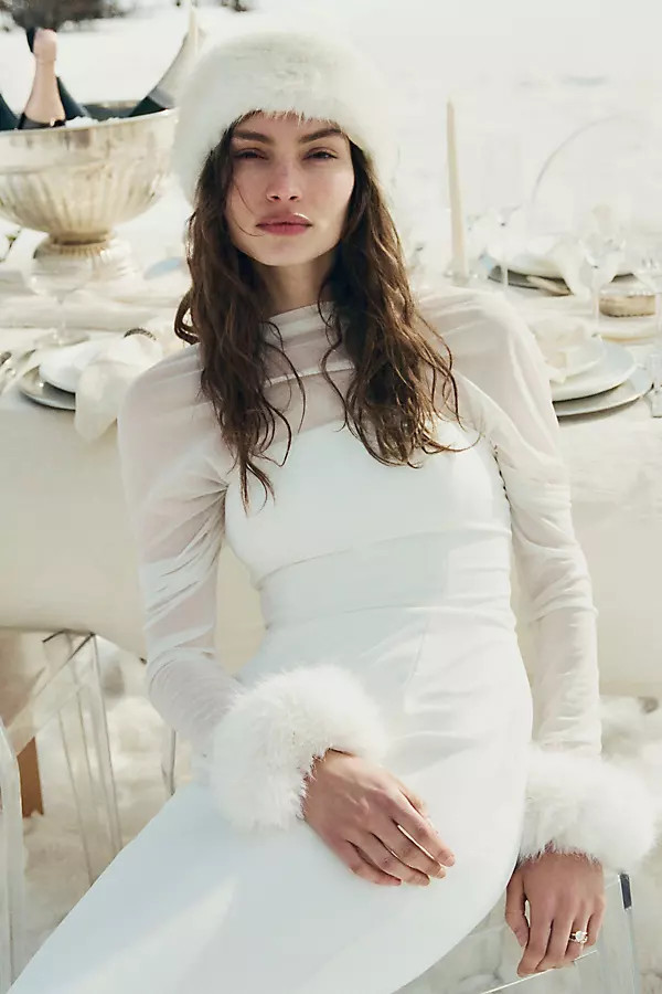 Elliatt Faux Fur Headband | Anthropologie (US)