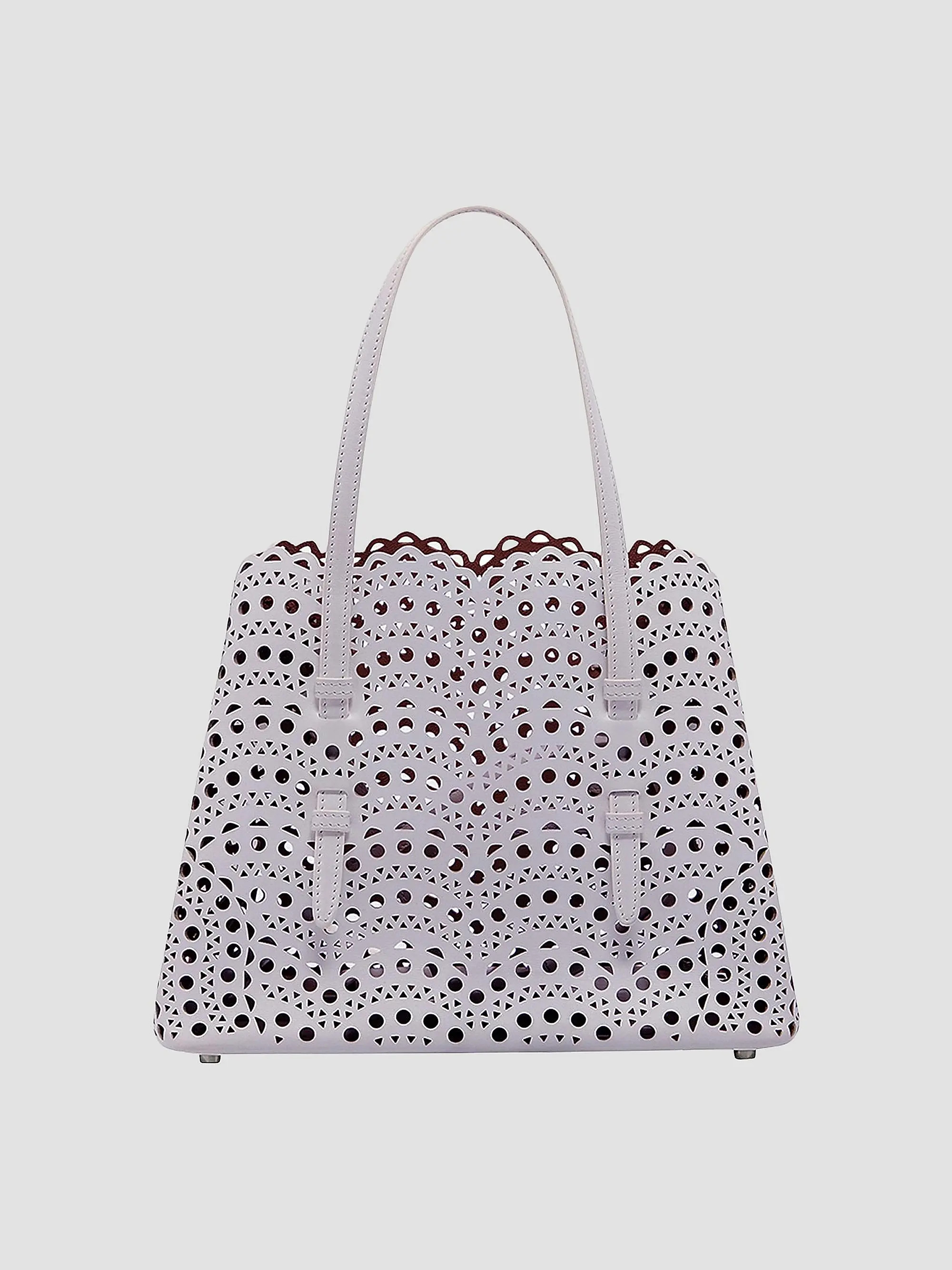 Mina 25 Perforated Leather Tote | Saks Fifth Avenue