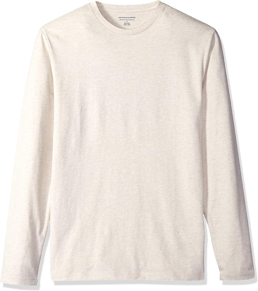 Amazon Essentials Men's Slim-Fit Long Sleeve T-Shirt | Amazon (US)