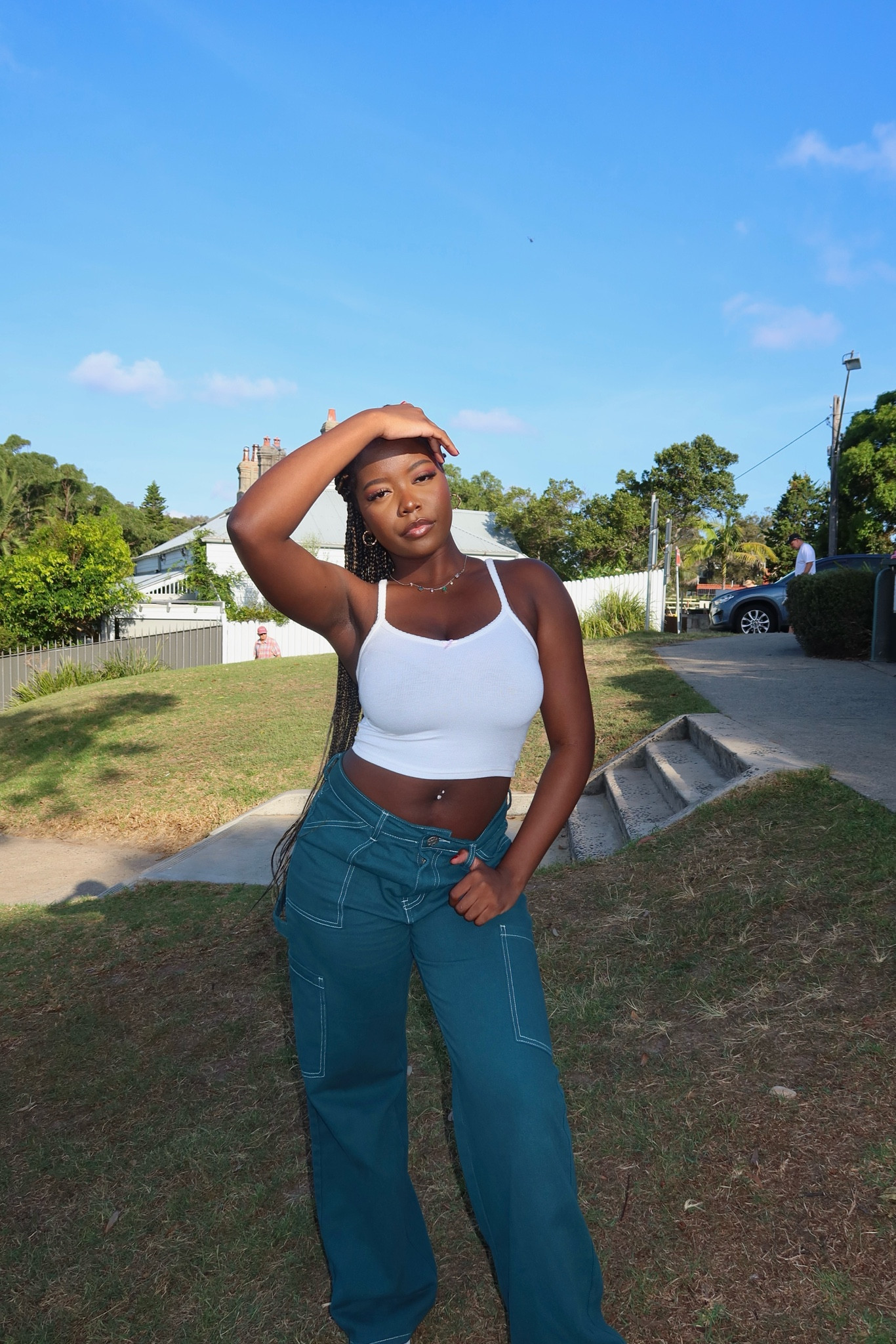 Street wear outfit | Cargo Jeans and Basic Cami 🤍

#LTKstyletip #LTKmidsize #LTKaustralia