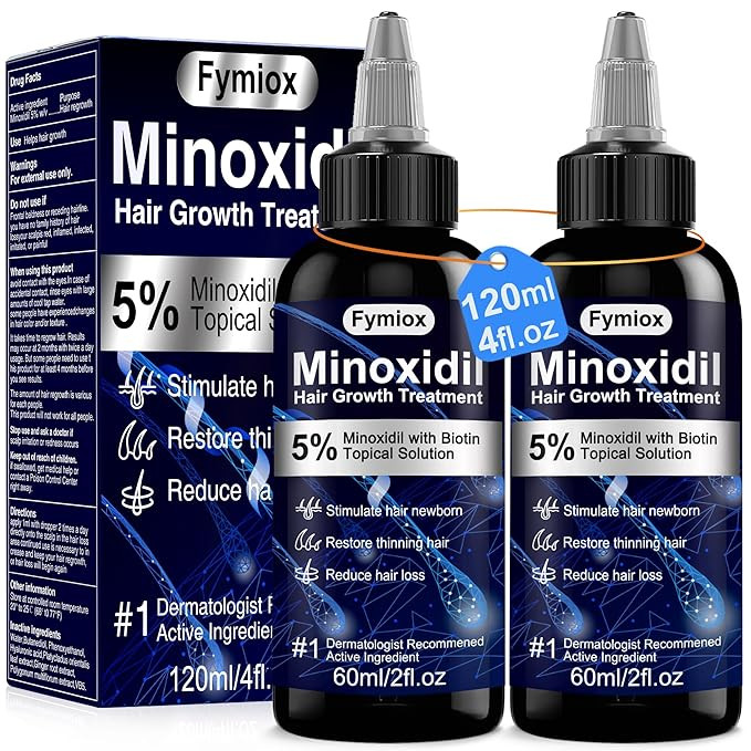5% Minoxidil for Men and Women Hair Growth Oil, Monoxide Beard Hair Growth Serum Products, Hair R... | Amazon (US)