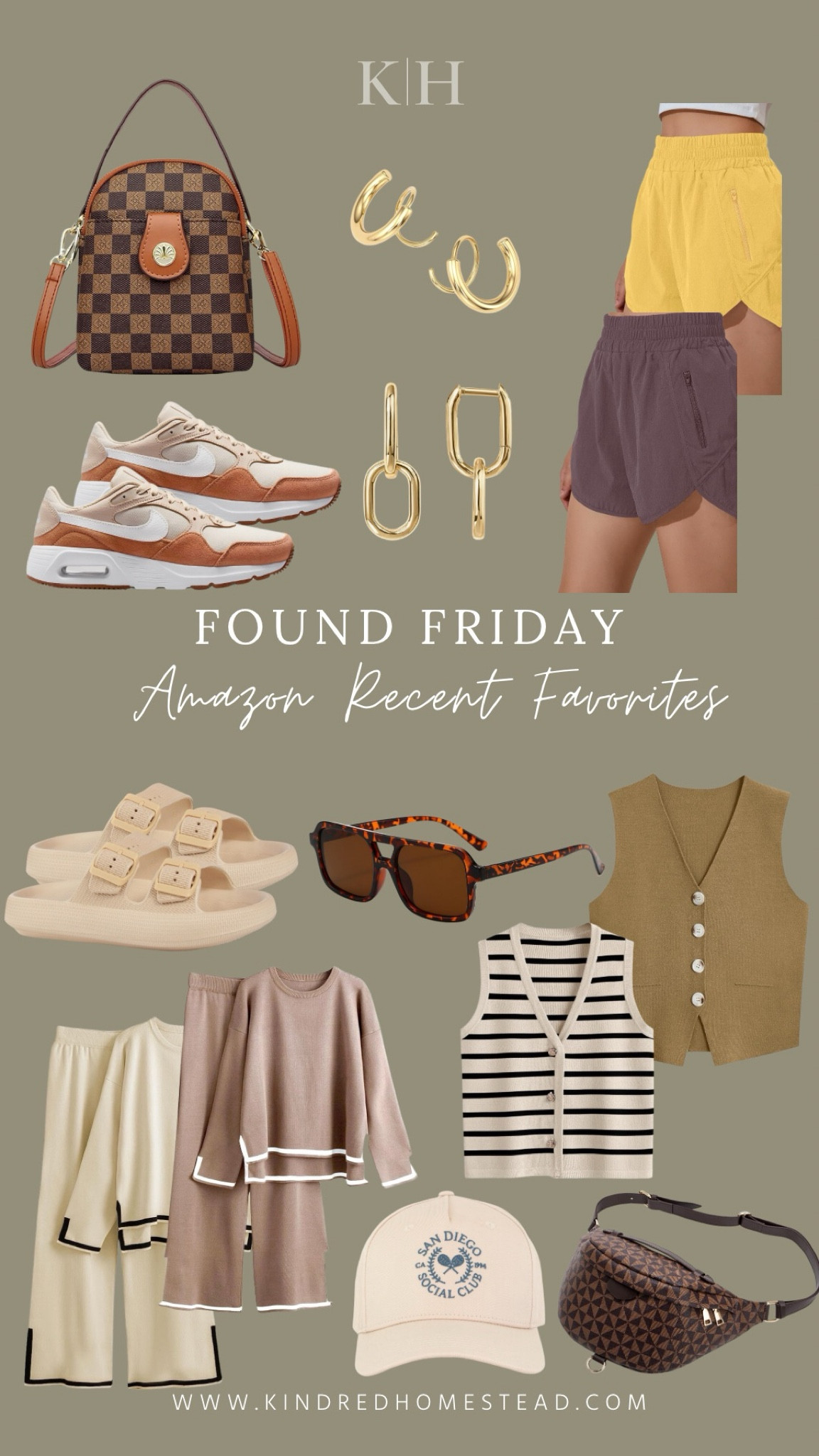 Amazon recent style finds for casual yet elevated outfit ideas for summer outfits, travel outfits and day to day clothing ideas from athletic favorites to jewelry finds and everything in between like casual sets, vests, shoes, and bags!

#LTKTravel #LTKStyleTip