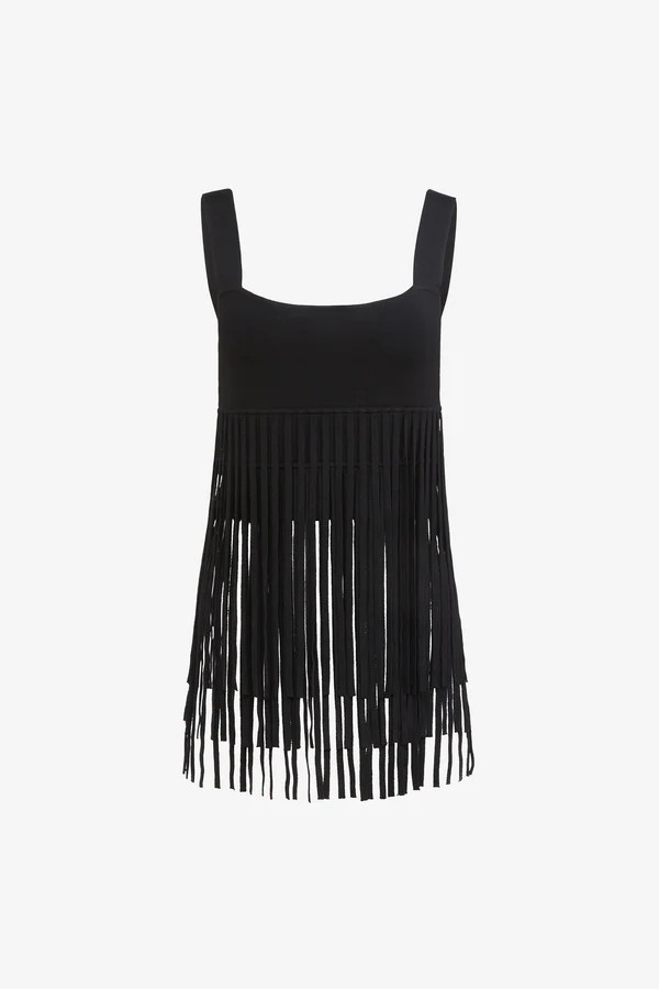 AMARIS TANK TOP WITH FRINGE | Toccin