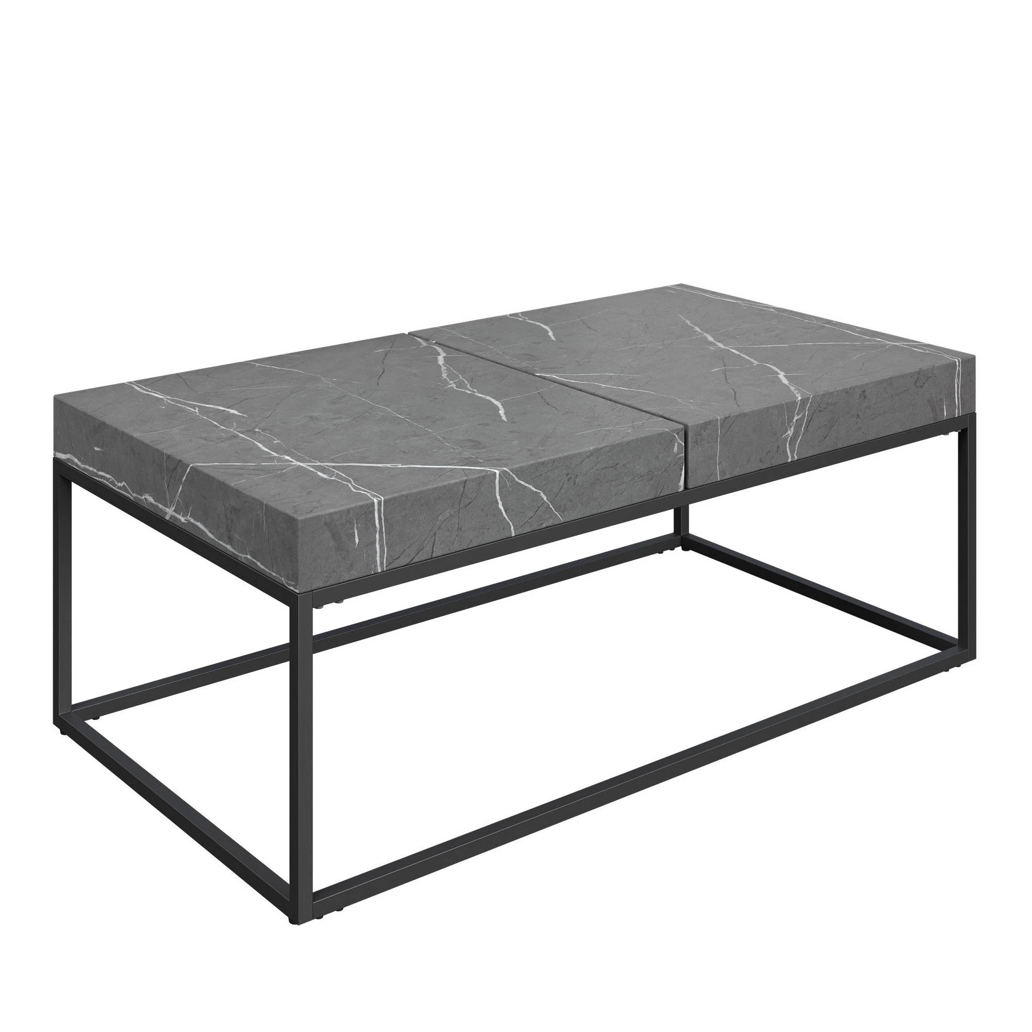 Grey Marble Effect Coffee Table | Wayfair UK