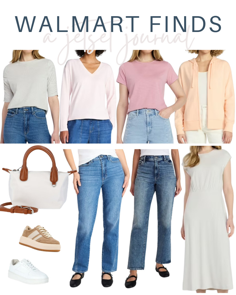 Check out these Walmart finds before you shop! These Time and True tops, like this ruched elbow-sleeve and long-sleeve V-neck, are great for a chic fit, especially with these relaxed boyfriend jeans and Madden Girl’s Navida sneakers. There’s a trendy bag from No Boundaries, too, that is perfect for this look.


#LTKSeasonal #LTKSaleAlert #LTKTravel 

 